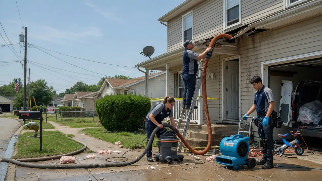 Water Damage Restoration in Springfield, IL near me